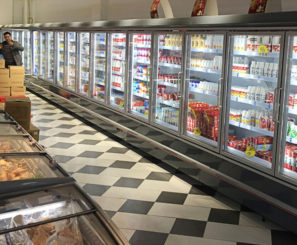 立式帶門冷凍/冷藏柜